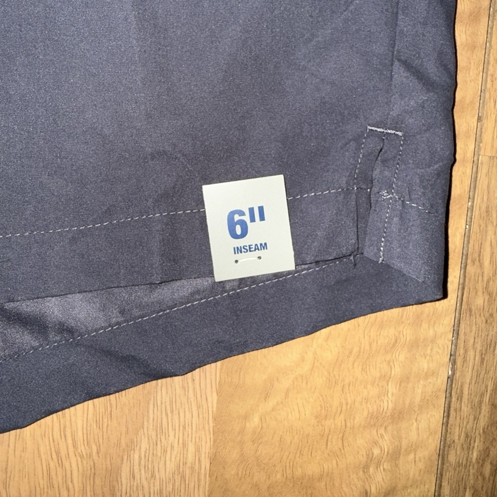 Men's George Charcoal Swim Trunks Shorts w/ Drawstring Gray Size 3XL (48-50) - Picture 3 of 5